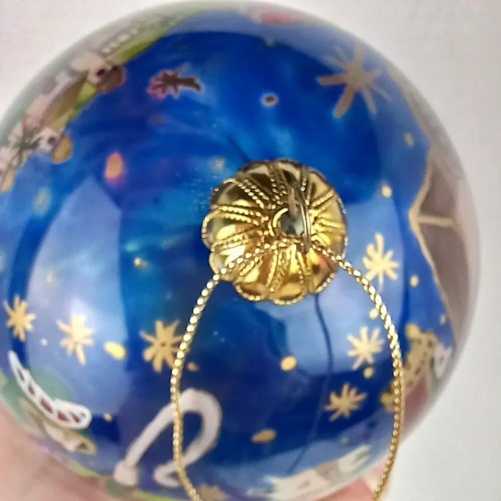 Pier 1 Imports Li Bien LI Bien Christmas Ornament Glass 4
